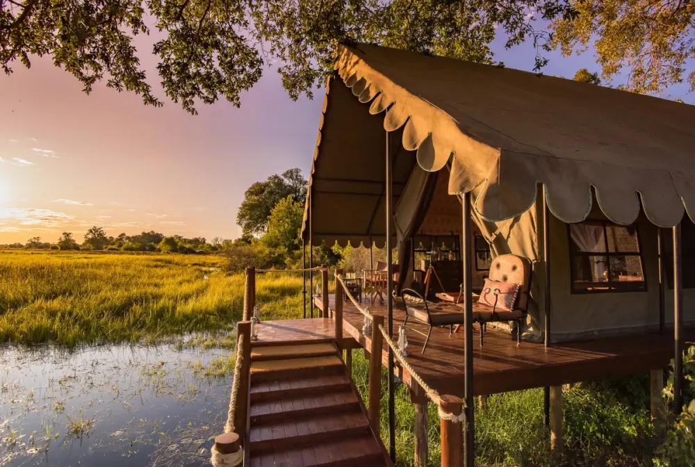 Duke's Camp, Okavango Delta, Botswana