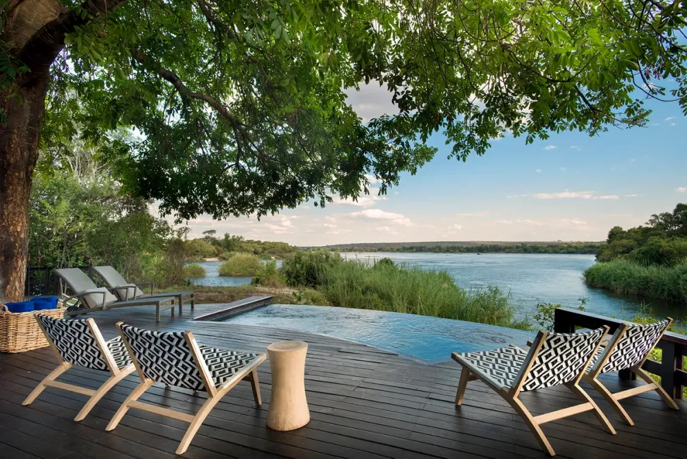 Royal Chundu Island Lodge, Livingstone, Zambia