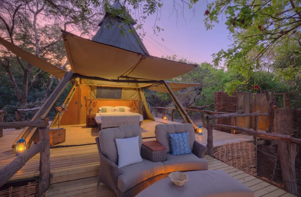 Shawa Luangwa Camp, South Luangwa, Zambia