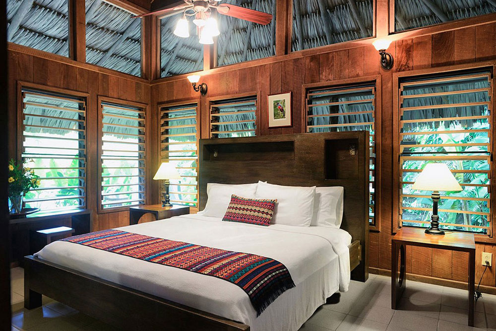 Bedroom at Chan Chich Lodge / Courtesy of Chan Chich Lodge