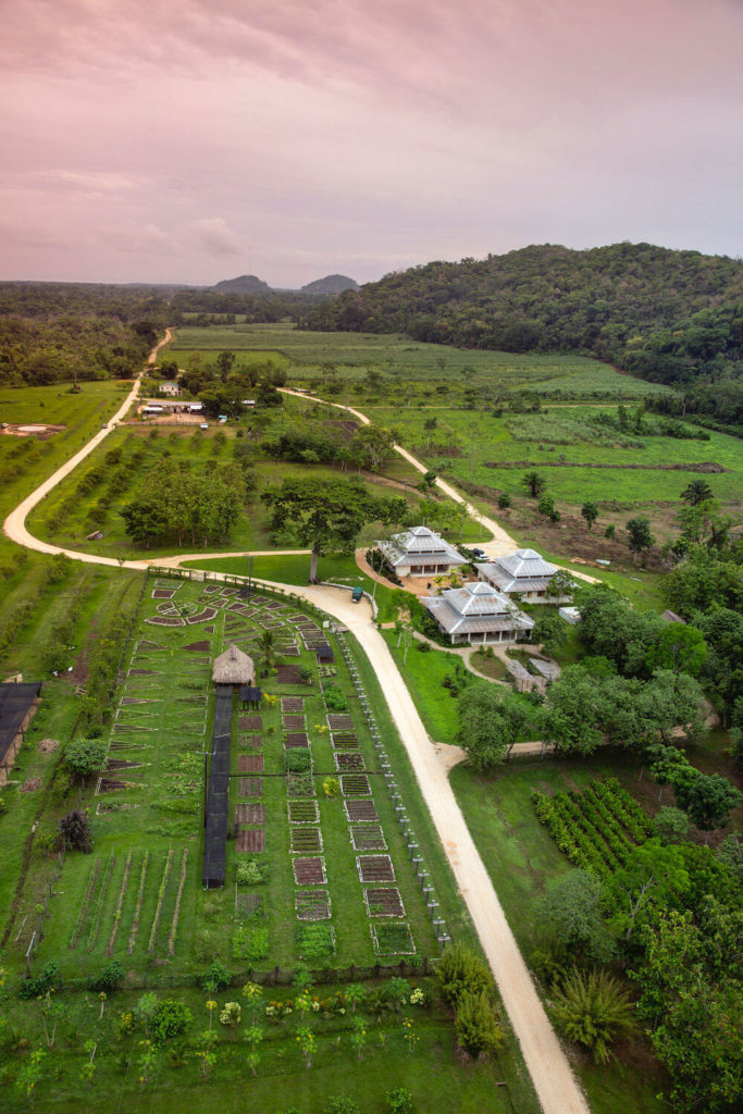 Farm at Copal Tree Lodge / Courtesy of Muy'Ono Resorts luxury Belize nature lodge