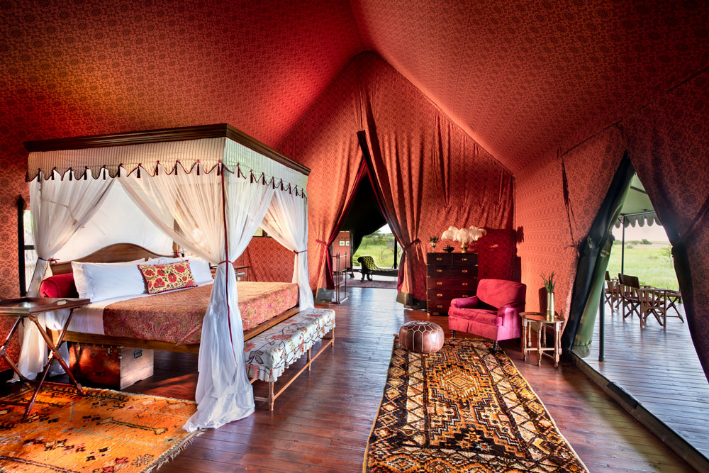 Jack's Camp Luxury Botswana Safari Guest Tent / Courtesy Natural Selection Travel
