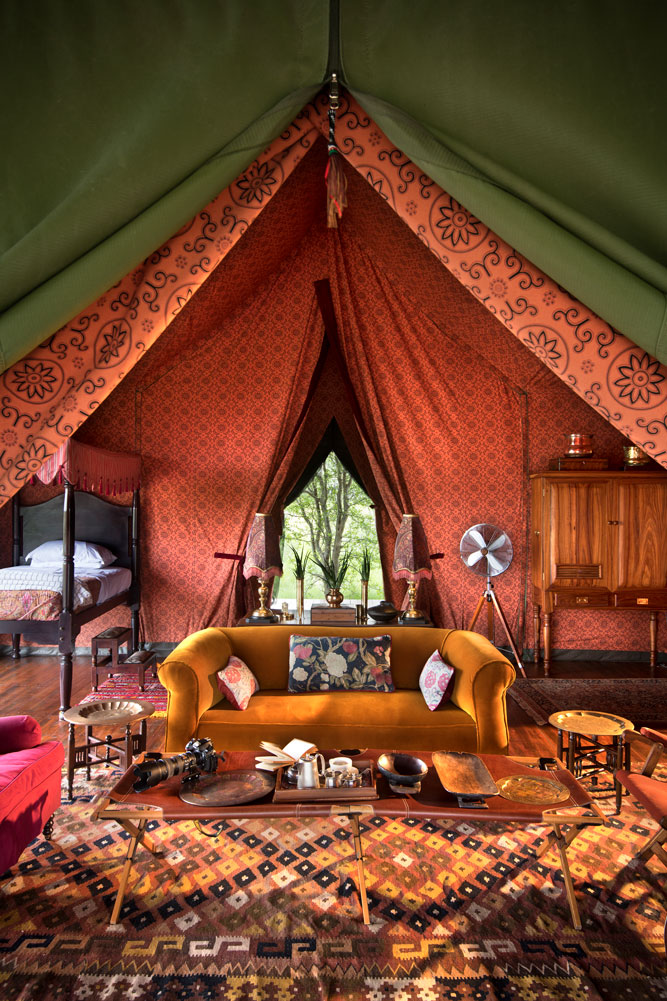 Jack's Camp Luxury Botswana Safari Guest Tent / Courtesy Natural Selection Travel