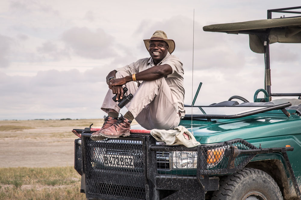 Jack's Camp Luxury Botswana Safari Guide / Courtesy Natural Selection Travel