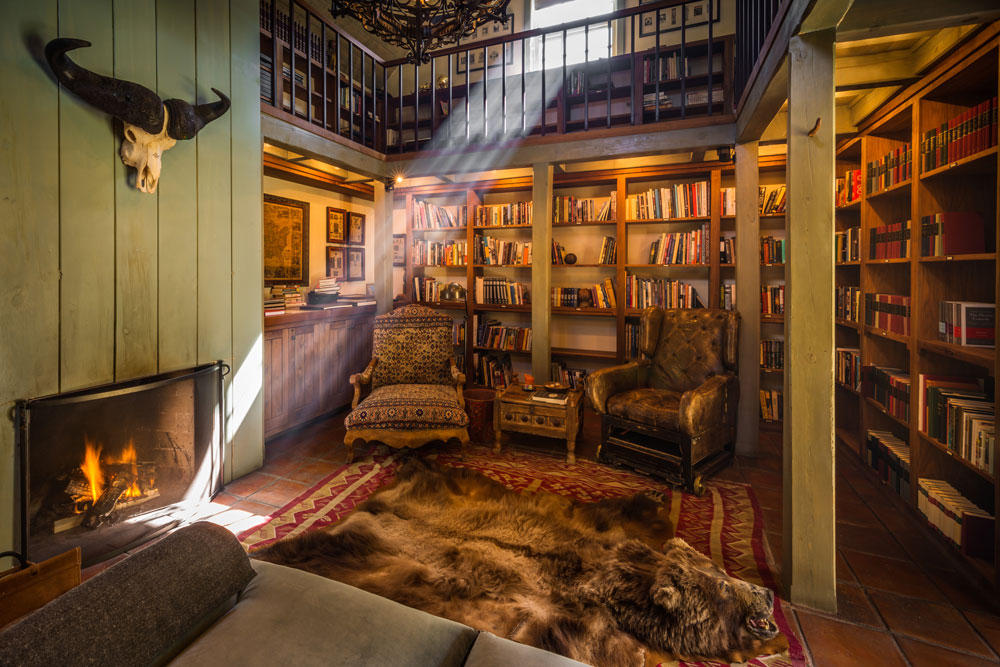 Library / Courtesy of Dunton Hot Springs luxury nature lodge United States Colorado