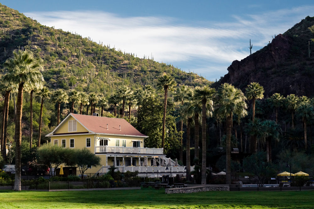 Lodge at Castle Hot Springs / Courtesy of Castle Hot Springs luxury nature lodge Arizona United States