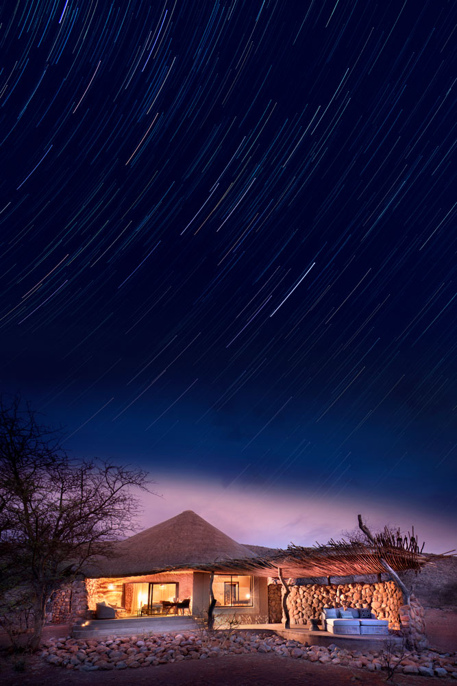 Starry night at Tswalu Kalahari, The Motse / Courtesy of Tswalu Kalahari luxury South Africa safari