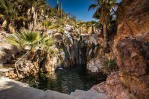 Source hot spring at Castle Hot Springs / Courtesy of Castle Hot Springs luxury nature lodge Arizona United States
