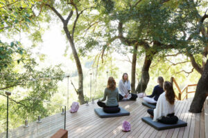 Meditation at the Healing House at Londolozi / Courtesy of Londolozi