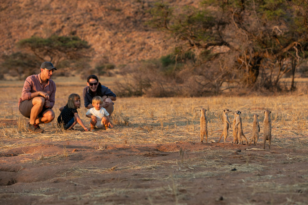 Family activities at Tswalu Kalahari, The Motse / Courtesy of Tswalu Kalahari luxury South Africa safari