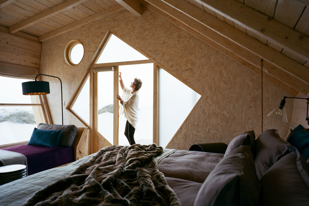 Bedroom at Shipwreck Lodge, luxury Namibia safari / Courtesy Natural Selection Travel