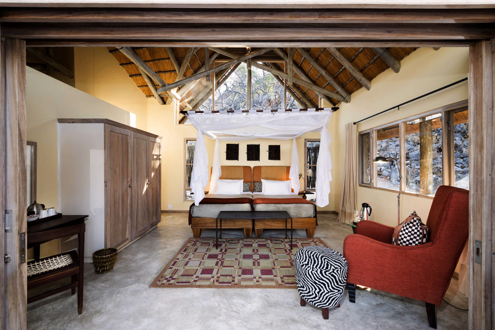 Suite at Ongava Lodge / O. Evans / Courtesy of Ongava Game Reserve luxury Etosha Namibia Africa safari