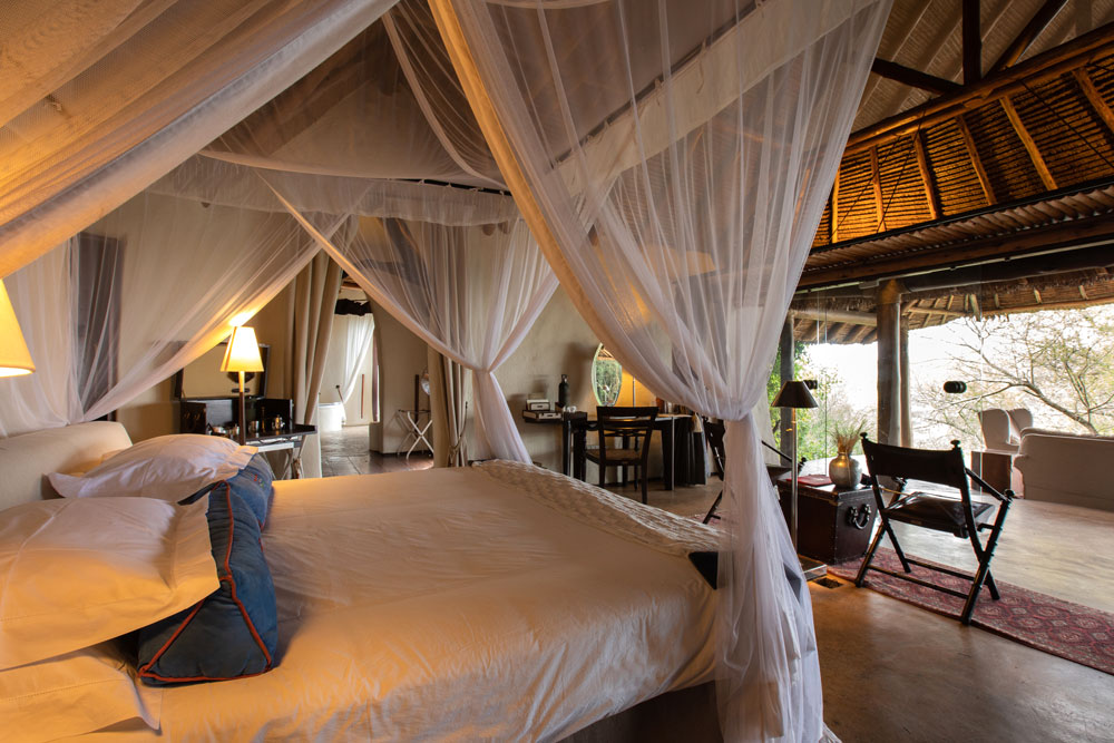 Bedroom at Ol Donyo Lodge, luxury Kenya safari / Courtesy of Great Plains Conservation