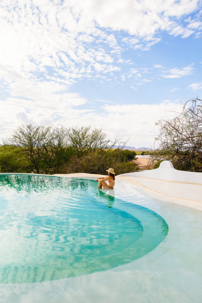 Pool at Sasaab, luxury Samburu Kenya safari / Courtesy of The Safari Collection