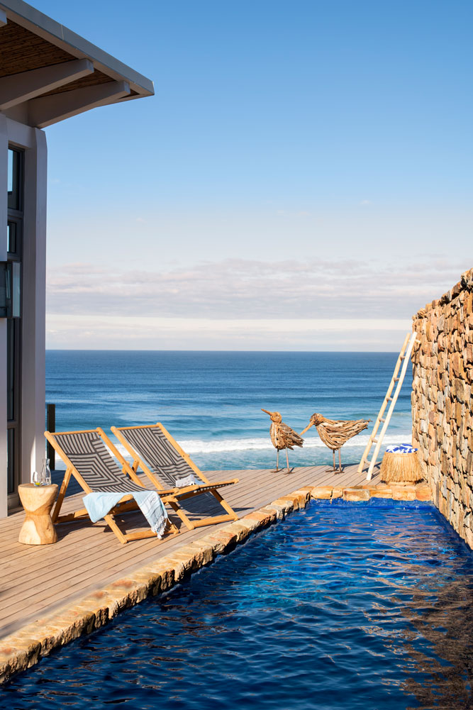 Pool at Lekkerwater Beach Lodge, luxury South Africa beach safari / Courtesy of Natural Selection Travel