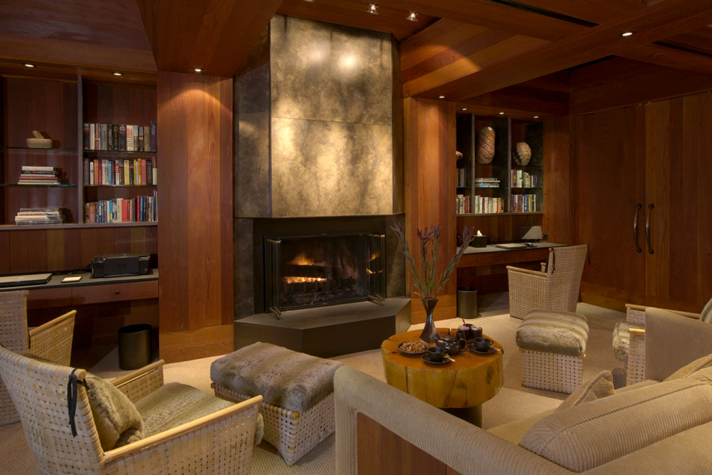 Takoda Room / Courtesy of Aman Luxury nature lodge in Wyoming United States