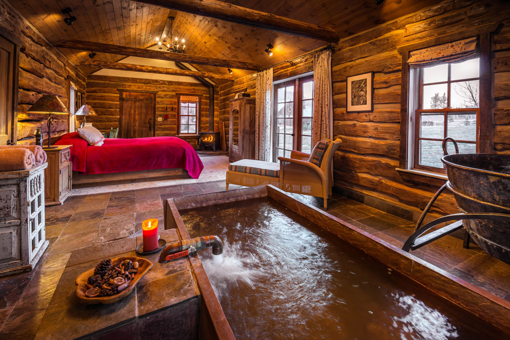 Well House / Courtesy of Dunton Hot Springs luxury nature lodge United States Colorado