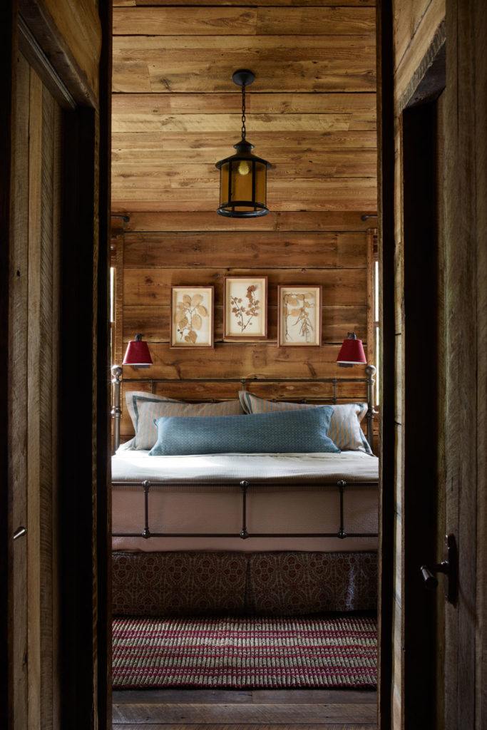 Bedroom at Taylor River Lodge / Courtesy of Eleven Experience luxury Colorado nature lodge