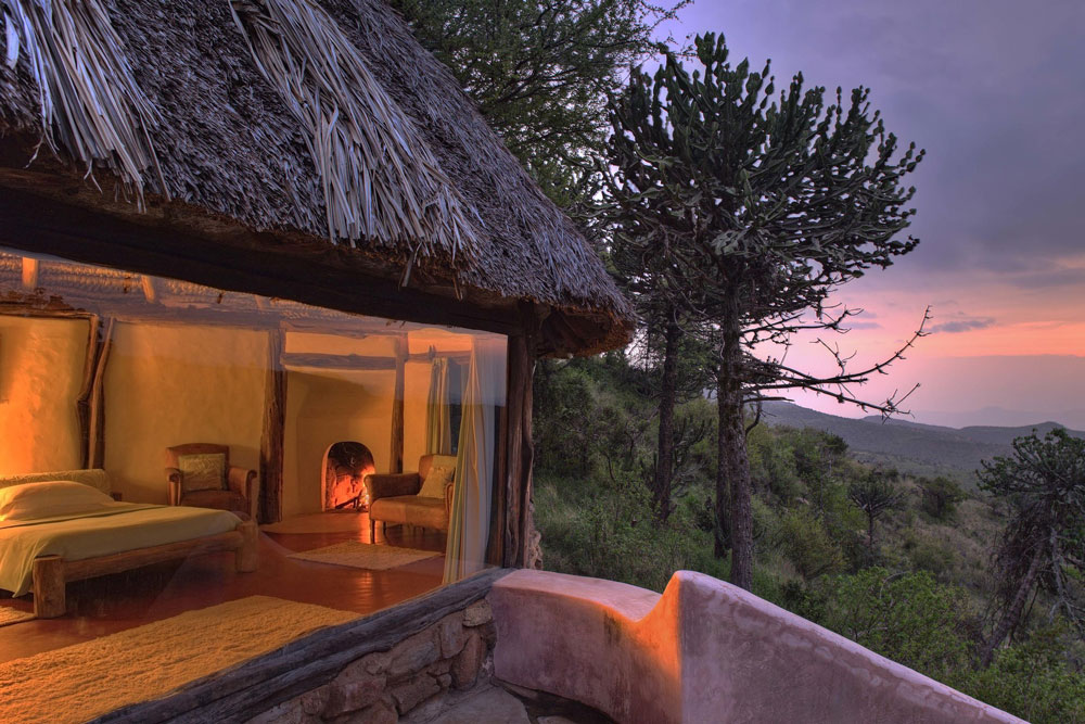 Bedroom at Borana Lodge / Courtesy of Borana Lodge luxury Kenya safari