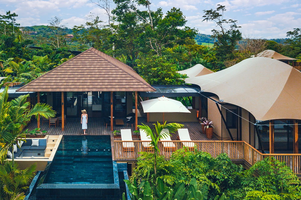 Casa Paloma at Nayara Tented Camp / Courtesy of Nayara Costa Rica luxury ecolodge