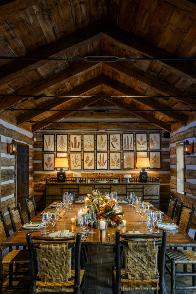 Dining at Taylor River Lodge / Courtesy of Eleven Experience luxury Colorado nature lodge