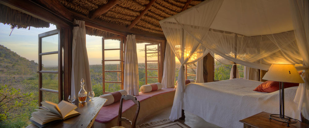 Double room at Lewa Wilderness / Courtesy of Lewa Wilderness luxury Kenya safari