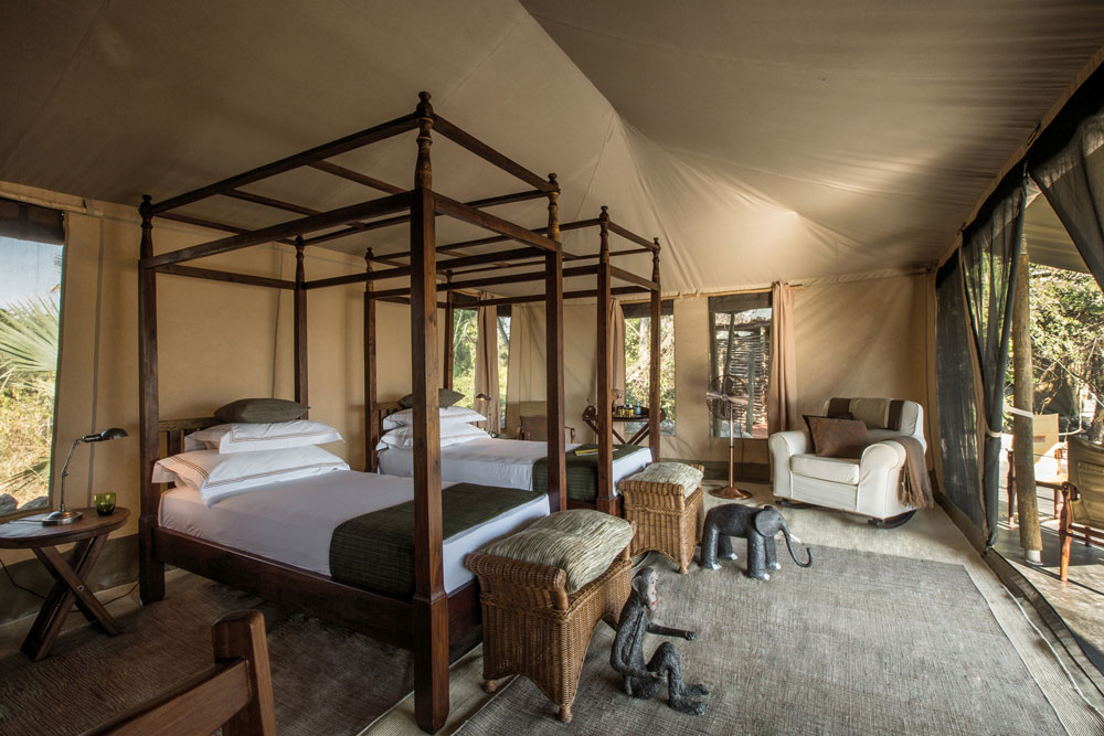 Bedroom at Chem Chem Lodge / Courtesy of Chem Chem Safaris luxury Tanzania safari