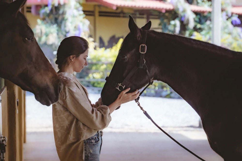 Horseback riding at Hacienda Alta Gracia / Courtesy of Auberge Resorts Costa Rica luxury ecolodge