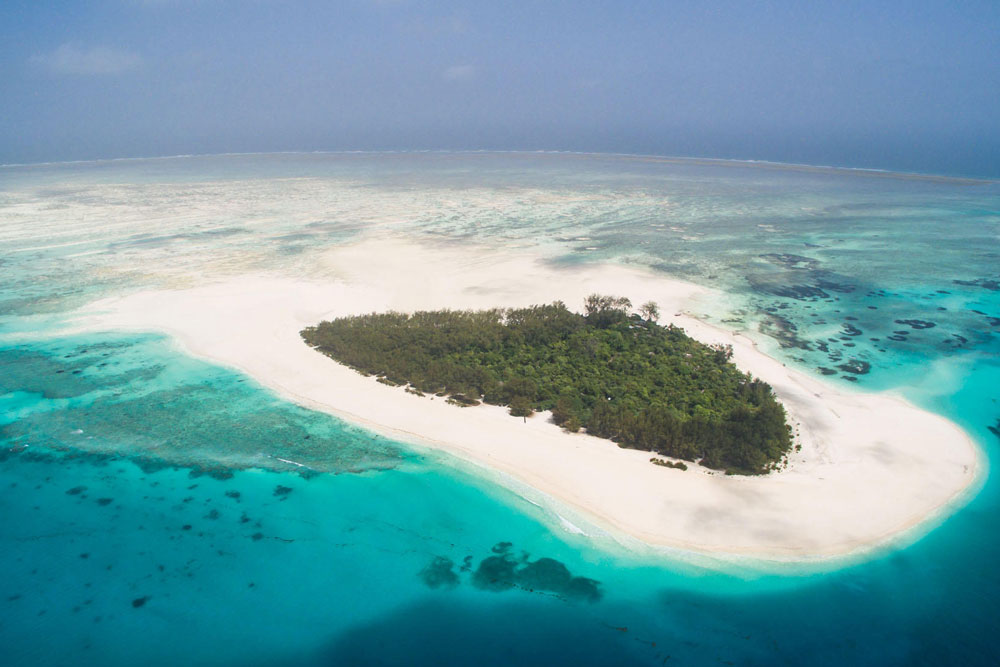 &Beyond Mnemba Island / Courtesy of &Beyond luxury Zanzibar beach resort