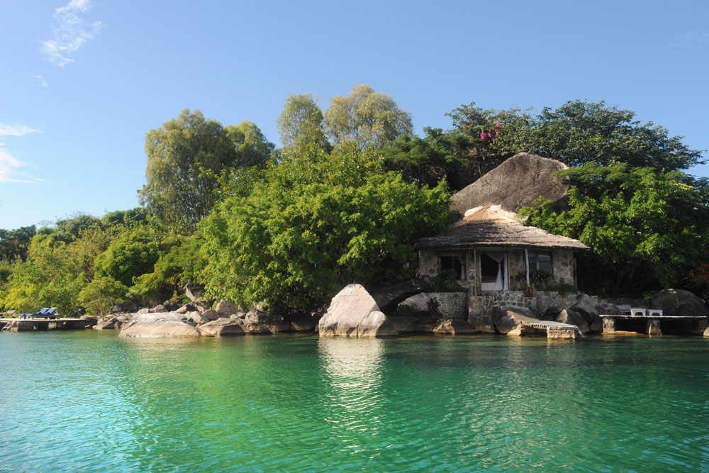 Kaya Mawa / Courtesy of Green Safaris luxury Malawi beach resort
