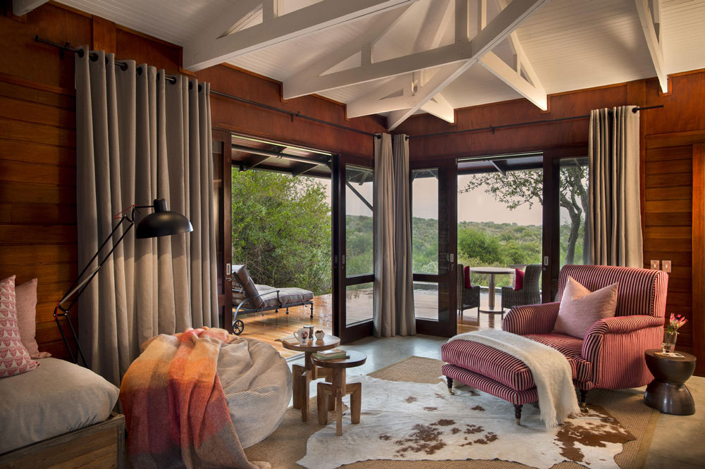 at Kwandwe Ecca Lodge / Courtesy of Kwandwe luxury South Africa safari