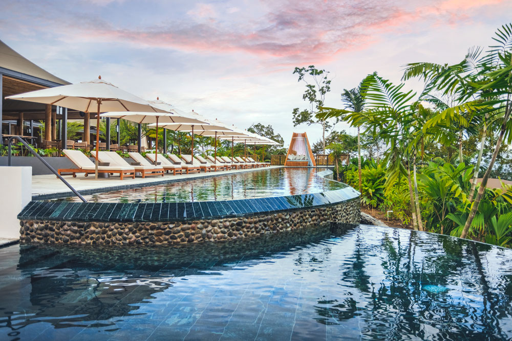 Main pool at Nayara Tented Camp / Courtesy of Nayara Costa Rica luxury ecolodge
