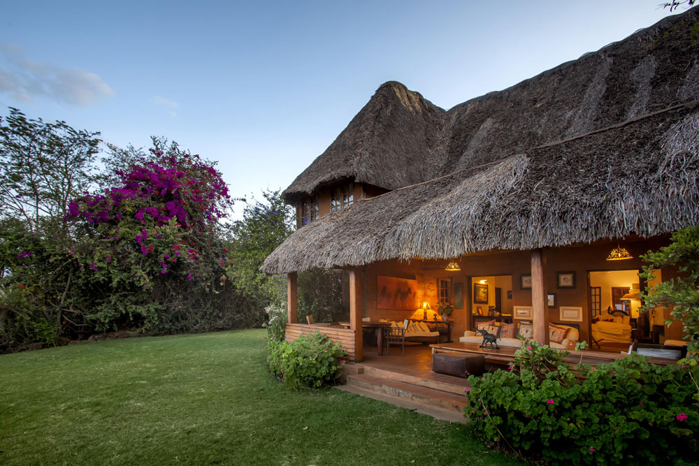 Main house at Lewa Wilderness / Courtesy of Lewa Wilderness luxury Kenya safari