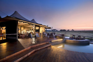 Pool at Somalisa Camp / Courtesy of African Bush Camps luxury Zimbabwe safari