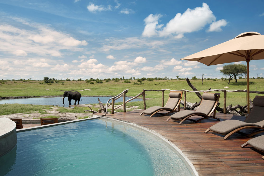 Pool at Somalisa Camp / Courtesy of African Bush Camps luxury Zimbabwe safari