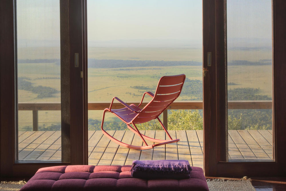 View from a tented suite at Angama Mara / Courtesy of Angama luxury Kenya safari