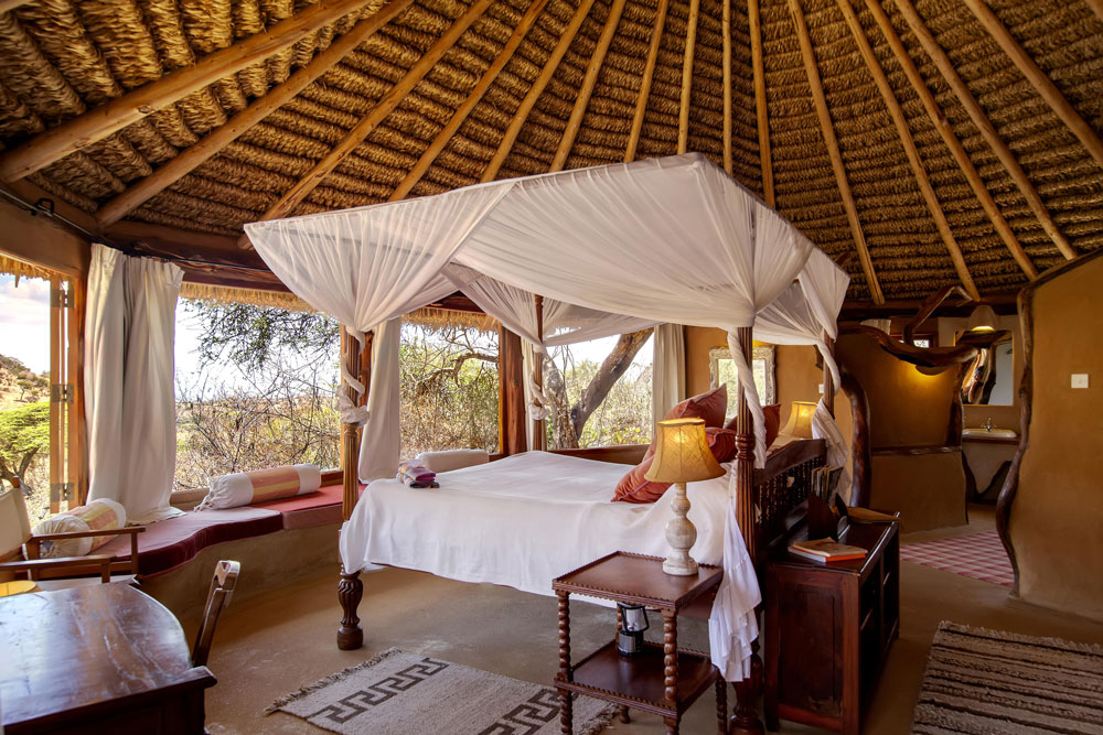 Room 12 at Lewa Wilderness / Courtesy of Lewa Wilderness luxury Kenya safari