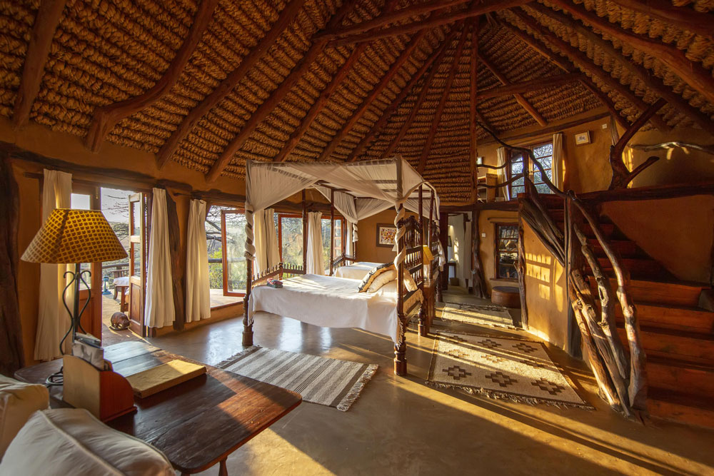 Room 8 at Lewa Wilderness / Courtesy of Lewa Wilderness luxury Kenya safari