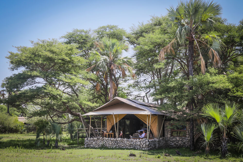 Tented suite at Chem Chem Lodge / Courtesy of Chem Chem Safaris luxury Tanzania safari
