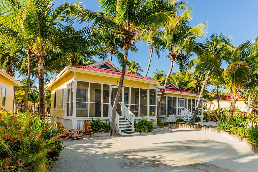 Villas at Turneffe Island Resort / Courtesy of Terneffe Island Resort luxury Belize beach resort