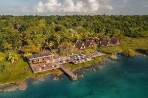 Habitas Bacalar / Courtesy of Habitas luxury Mexico beach resort