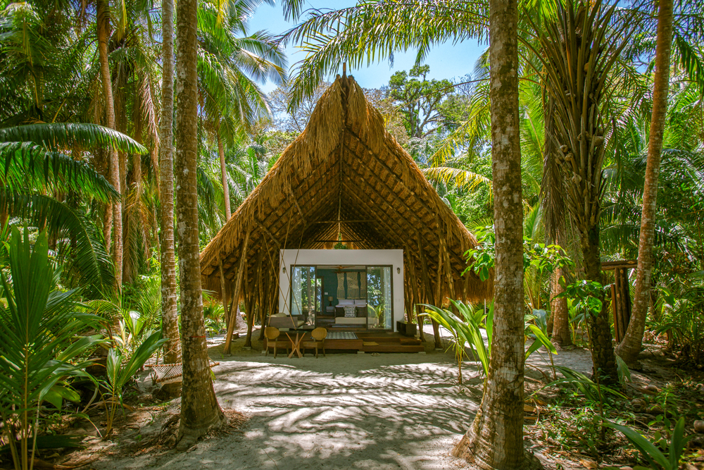 Bungalow at Isla Palenque / Courtesy of Isla Palenque luxury Panama beach resort