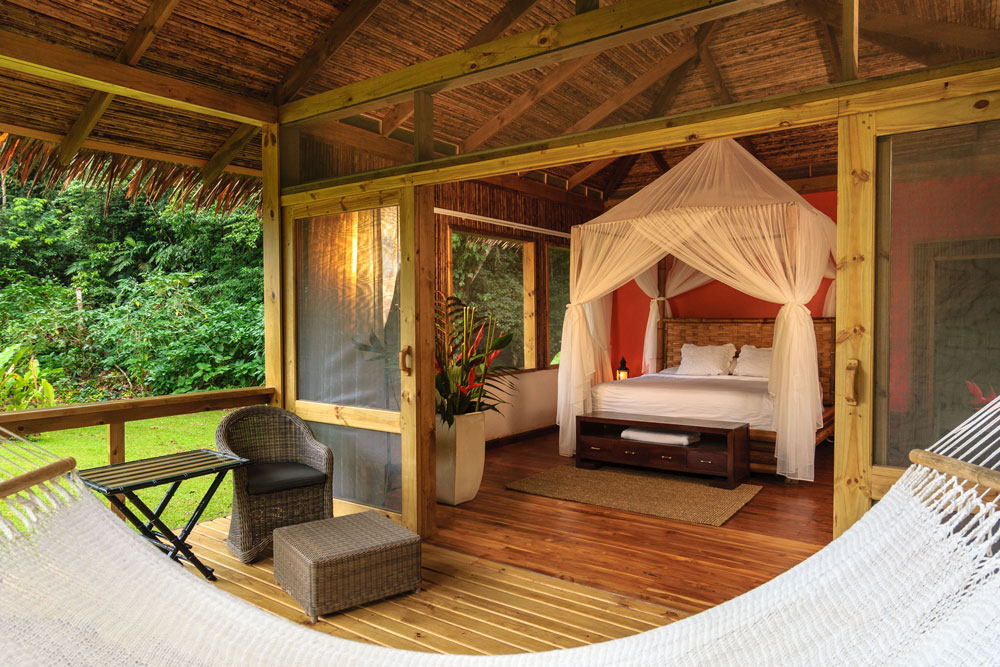Garden room at Pacuare Lodge / Courtesy of Boena Wilderness Lodges luxury Costa Rica