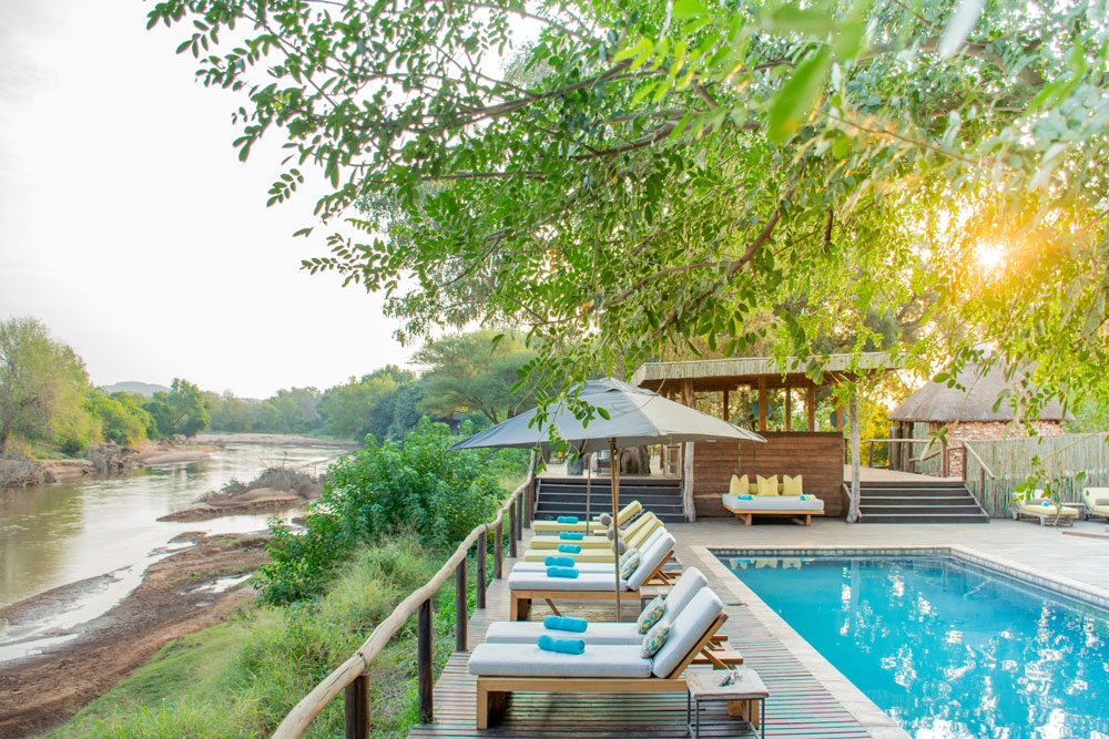 Pool at Pafuri Tented Camp / Courtesy of RETURNAfrica luxury safari