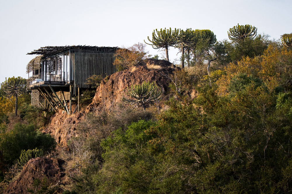 Suite exterior at Singita Lebombo / Courtesy of Singita luxury South Africa safari