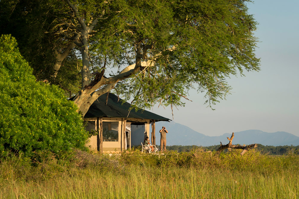 Tent at Kuthengo Camp / Courtesy of Robin Pope Safaris