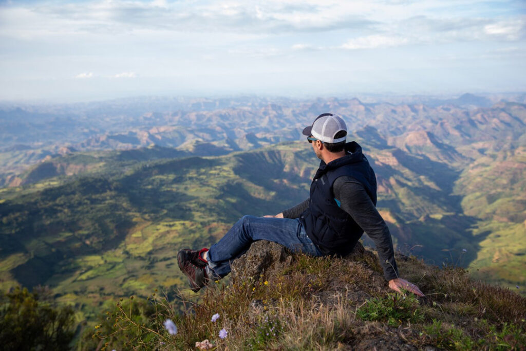 Trekking in the Simien Mountains at Limalimo Lodge / Courtesy of Limalimo Lodge