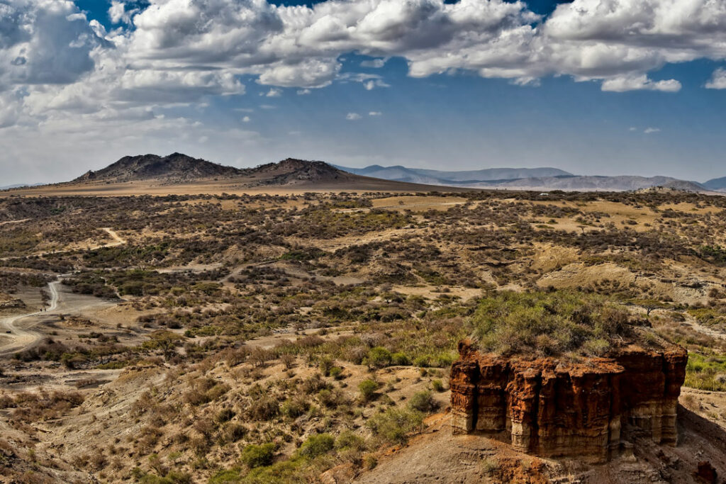 A view of Olduvai Gorge / Aiyizo / Wikimedia Commons