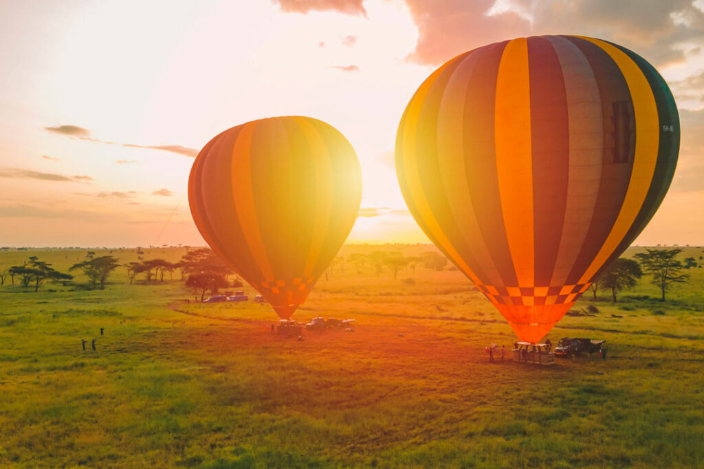 Serengeti Balloon Safari / Courtesy fo Miracle Experience