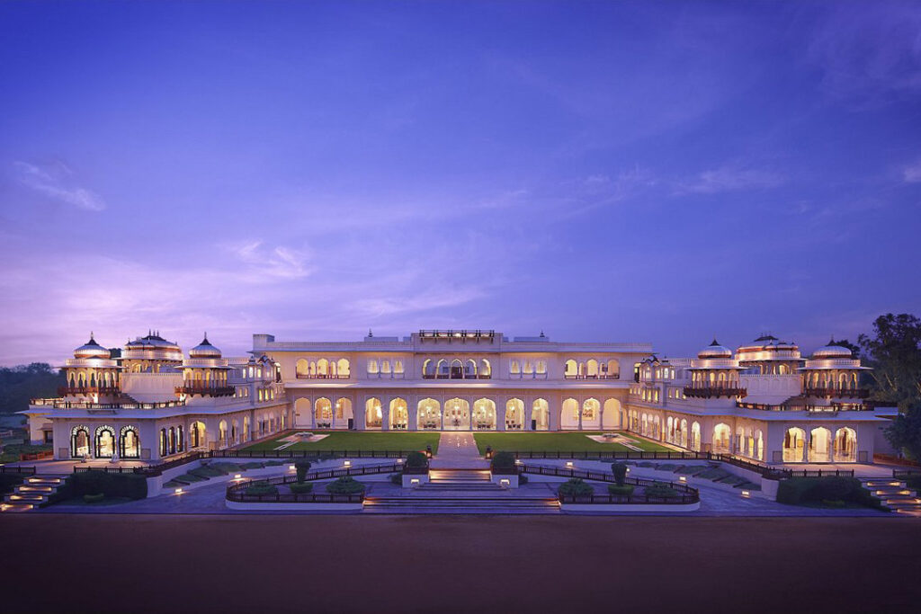 Rambagh Palace, Jaipur / Courtesy of Taj Resorts